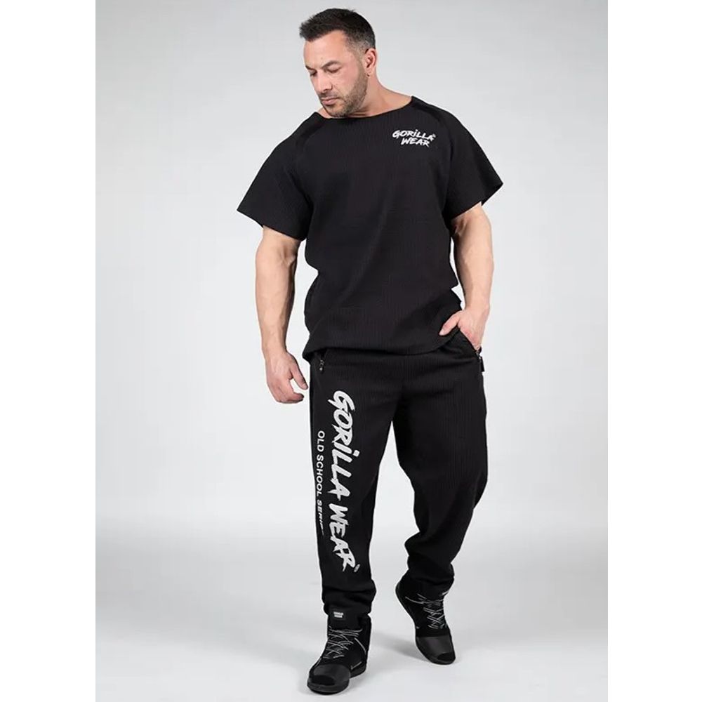 Gorilla Wear AUGUSTINE Old School Trening set, Crni slika 1