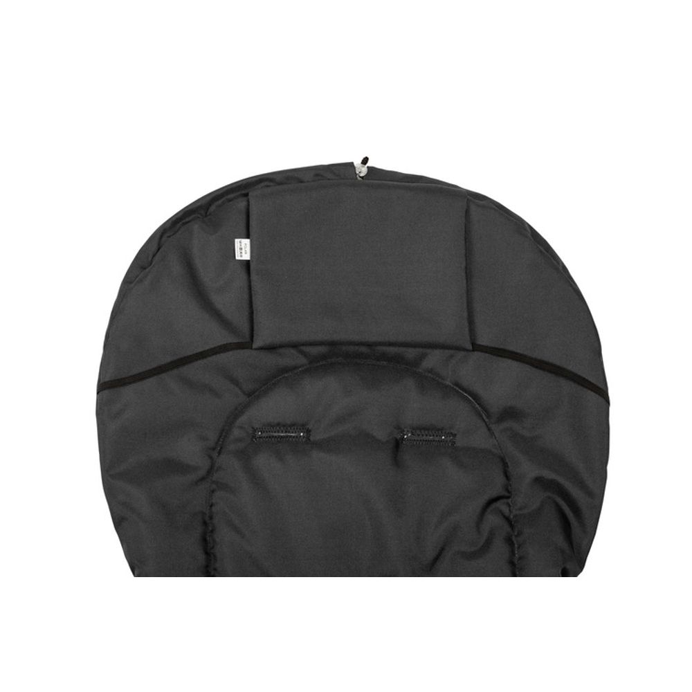 Romper torba za kolica– crna vuna (95x40) slika 4
