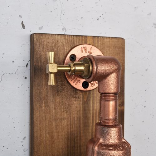 Pp168 Wooden
Rose Gold Wall Lamp slika 4