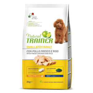 Trainer Natural Dog Small &amp; Toy Adult Piletina i Pirinač 800 g