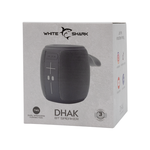 White Shark BLUETOOTH ZVUČNIK GBT-888 DHAK sivi slika 5