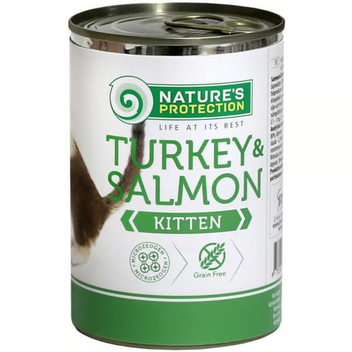 NP Kitten Turkey&Salmon - 400g slika 1