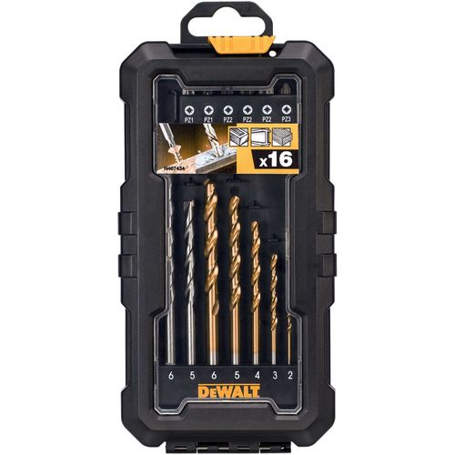 Dewalt 16 djelni set svrdla u plastičnoj vrećici slika 3