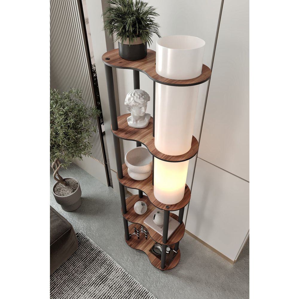 Podna Lampa KS-11109 u Boji Oraha slika 3