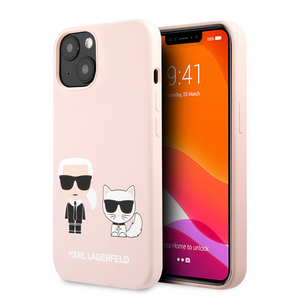 Torbica Karl Lagerfeld &amp; Choupette za iPhone 13 6.1 svetlo roze (KLHCP13MSSKCI)