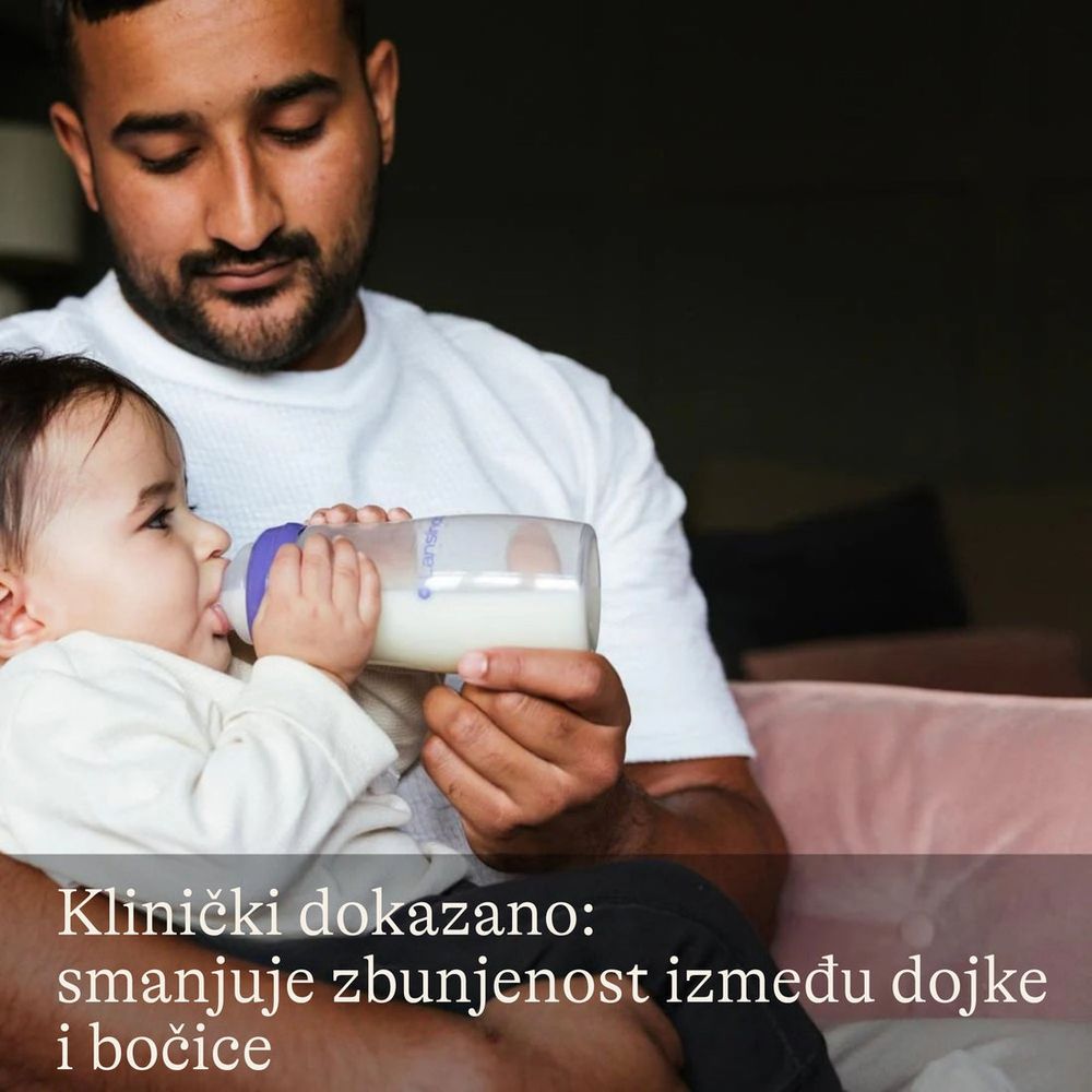 Lansinoh Flašica za bebe F 6m+ 330ml slika 4