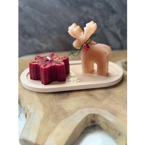 Candle set (3 pieces) Christmas Candle Set10, colours: multicolor