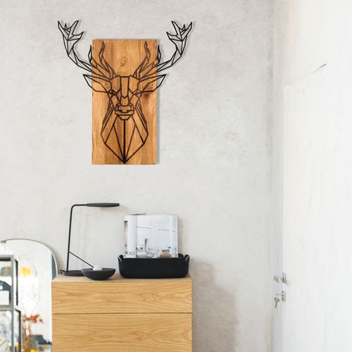 Deer Black
Walnut Decorative Wooden Wall Accessory slika 2