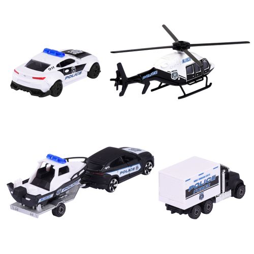 MAJORETTE set 4 policijska vozila 212053188 slika 1