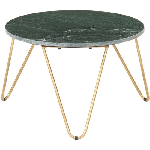 Stolić za kavu zeleni 65x65x42 cm pravi kamen mramorne teksture slika 10