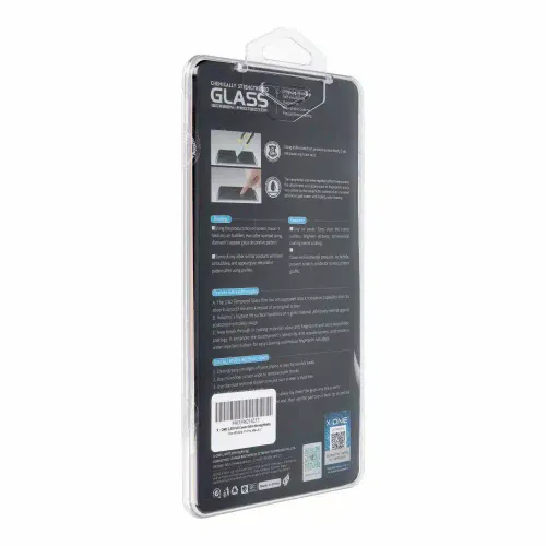 X-ONE Full Cover Extra Strong Tempered Glass Matte - za iPhone 15 Pro Max (puno ljepilo) crna slika 2