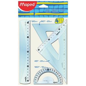 Geometrijski set srednji Maped, 4/1 MAP242820