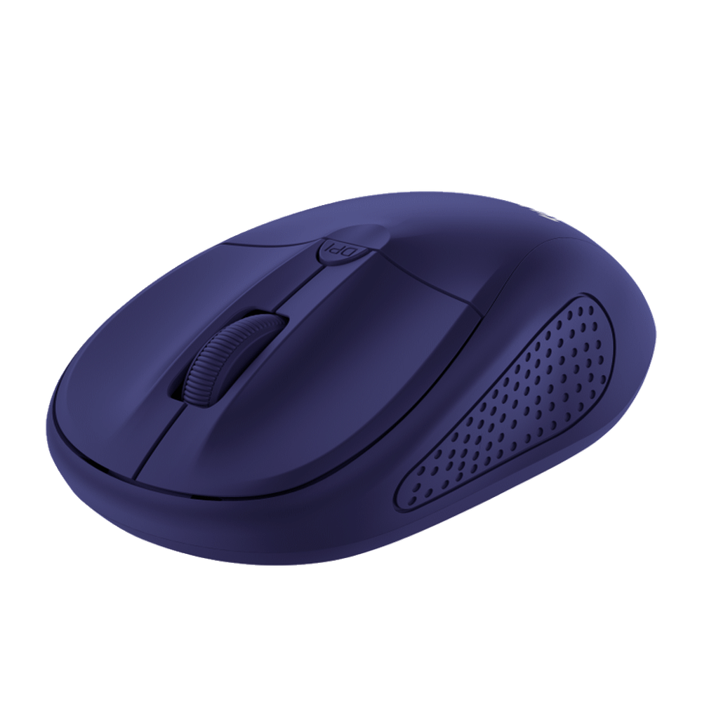 Trust Primo Wireless Miš Plavi 1000-1600 dpi, optički, 4 tipke, USB, 6m wls range slika 2