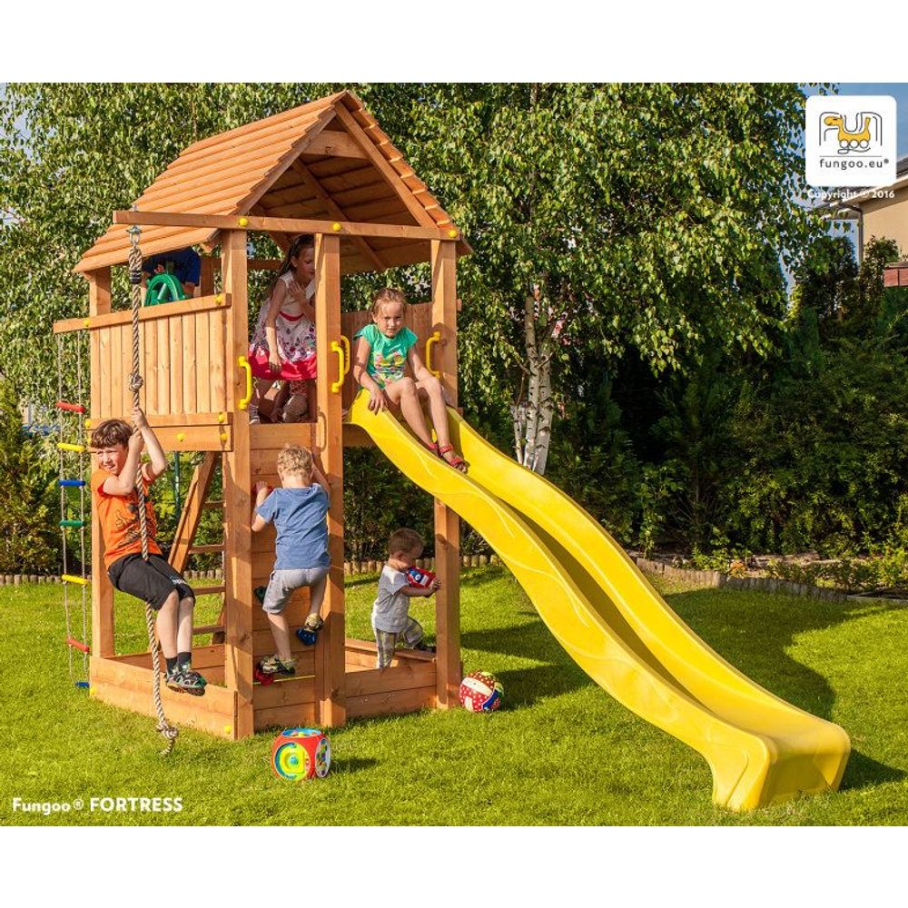 Fungoo MAXI Set SIZED PLAZA - Drveno dječije igralište slika 4