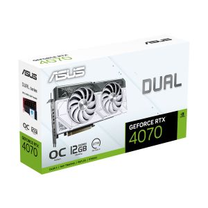 Grafička kartica ASUS Dual GeForce RTX 4070 White DUAL-RTX4070-O12G-WHITE