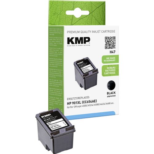 KMP tinta zamijenjen HP 901XL kompatibilan  crn H47 1711,4541 slika 3