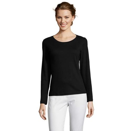 MAJESTIC ženska majica sa dugim rukavima - Crna, XL  slika 1