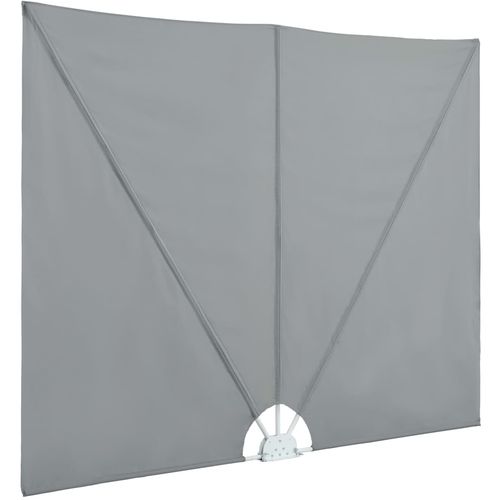 Sklopiva bočna tenda siva 300 x 150 cm slika 44