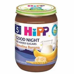 Hipp BIO Mlečna kašica za laku noć Griz i banana 190g 5M+