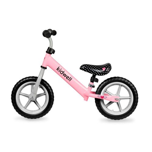 Dječji bicikl bez pedala 12" Rebel rozi slika 4