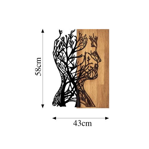 Wallity Drvena zidna dekoracija, Tree Man - 319 slika 7