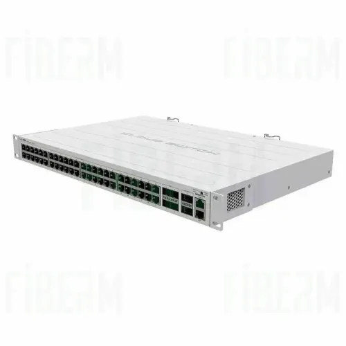 MikroTik svič CRS354-48G-4S+2Q+RM L3  upravljiv svič 48 x 1GbE RJ45 & 4x10GbE SFP+ & 2 x 40GbE QSFP slika 3