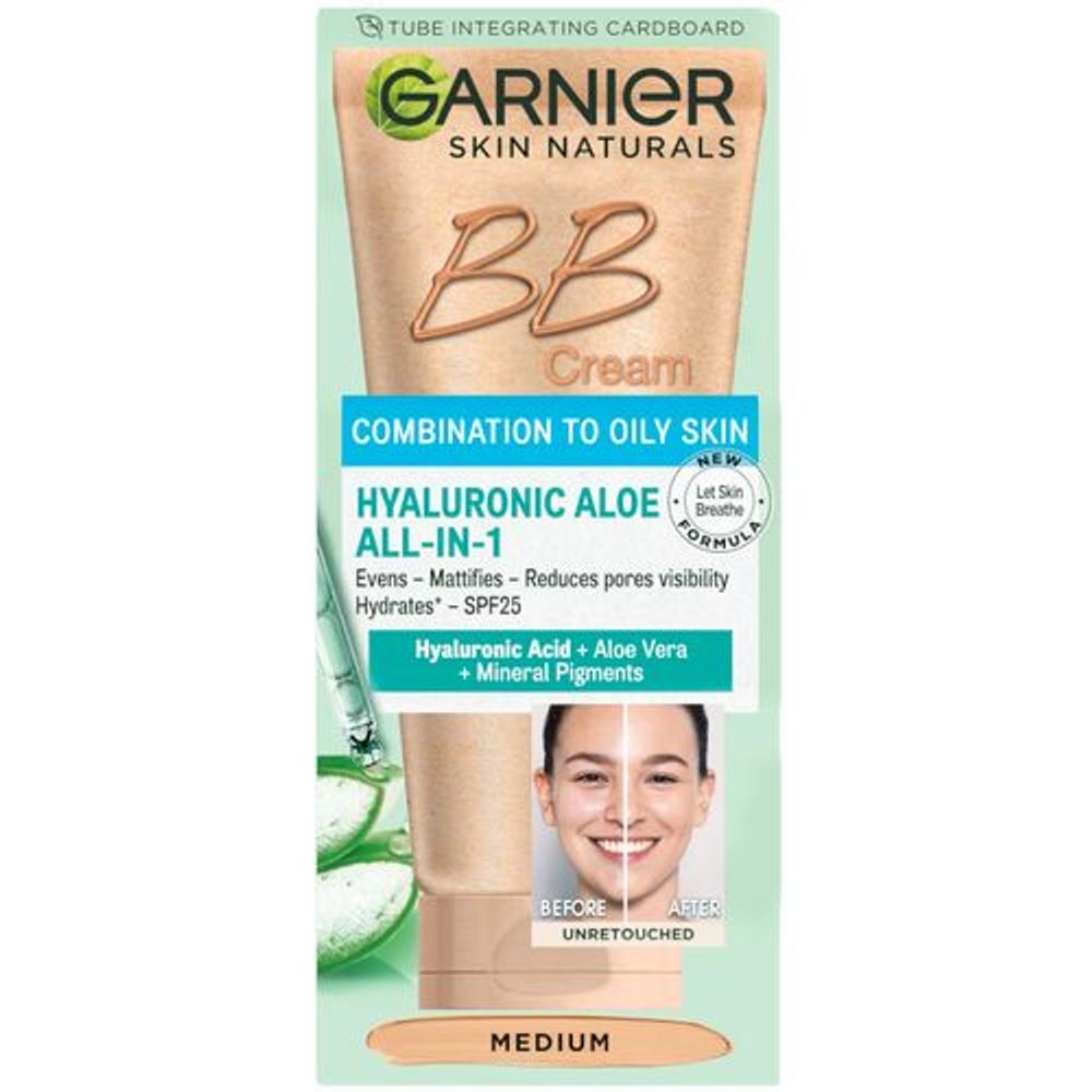Garnier Skin Naturals BB Krema za mješovitu do masnu kožu Medium 50ml slika 2