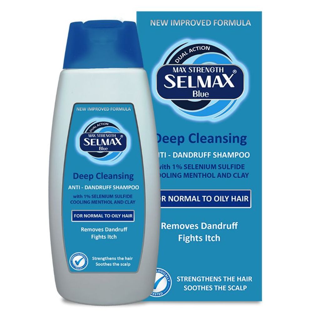 Selmax Blue Šampon za normalnu i masnu kosu 200ml slika 1