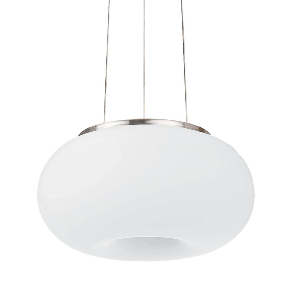 Eglo Optica visilica - 2 svjetla, nikl-mat, opal-mat slika 3