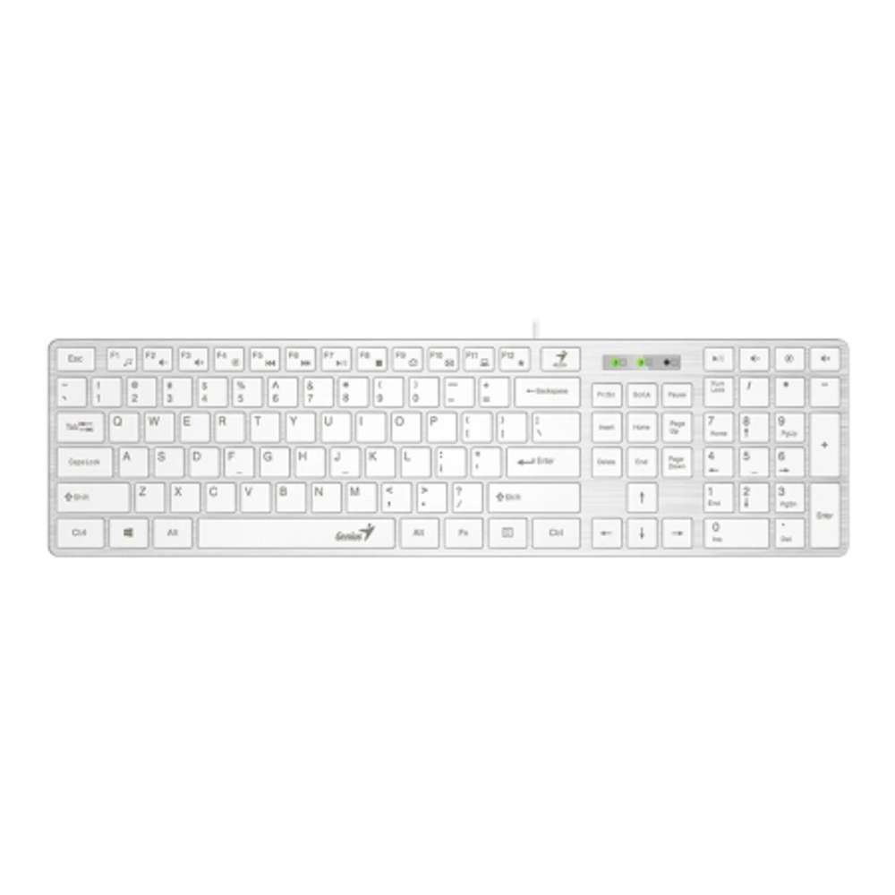 Genius SlimStar 126 Tastatura Bijela slika 1