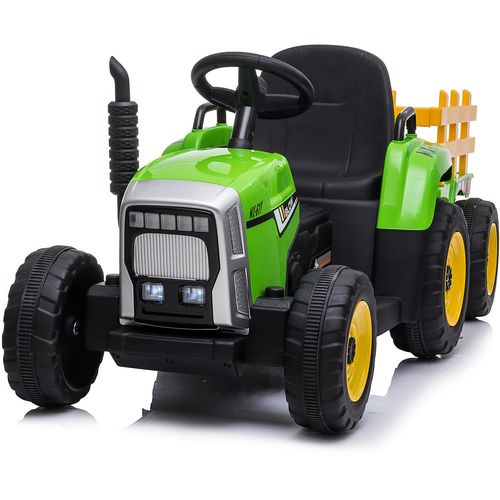Traktor na akumulator s prikolicom Green slika 2