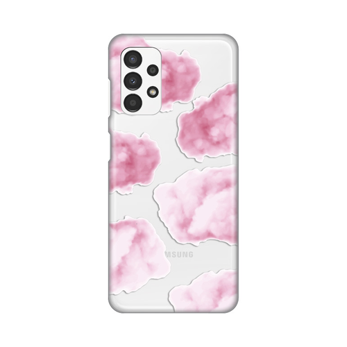 Torbica Silikonska Print Skin za Samsung A135F Galaxy A13 4G Pink Clouds slika 1