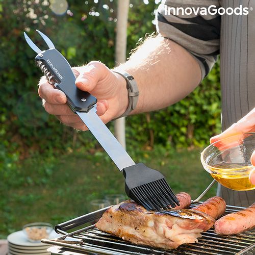 InnovaGoods prijenosni set pribora za roštilj BBKIT 5/1 slika 5