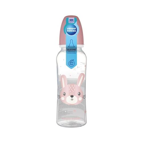 Canpol Babies Flašica Cute Animals 250Ml (11/841) - Pink slika 3