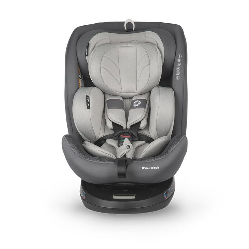 Coccolle® Autosjedalica Nova iSize 360° 40-150cm Isofix, Moonlit Grey slika 2