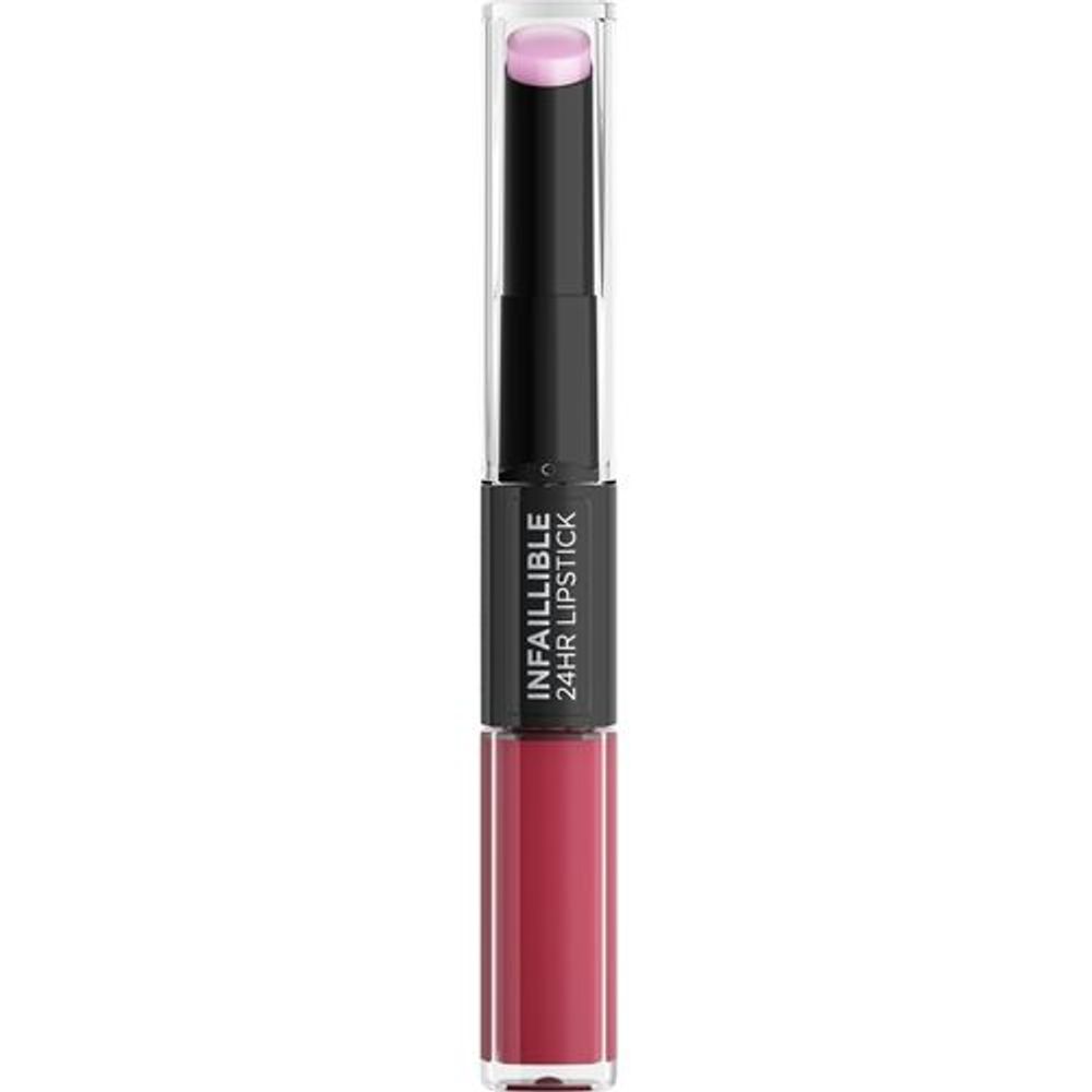 L'Oréal Paris Infaillible 24HR Lipstick Tečni ruž za usne 214 Raspberry For Life 9ml slika 1