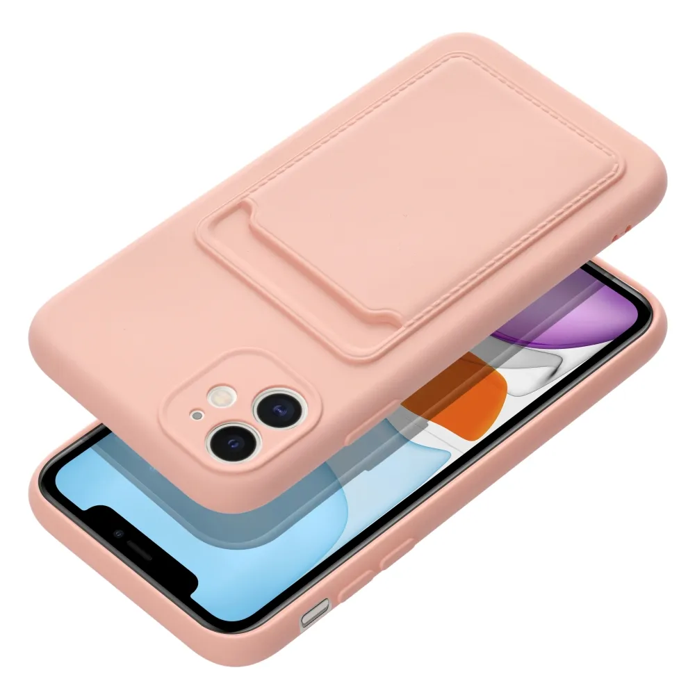Card Case Silikonska torbica sa držačem kartica za iPhone 11 slika 9