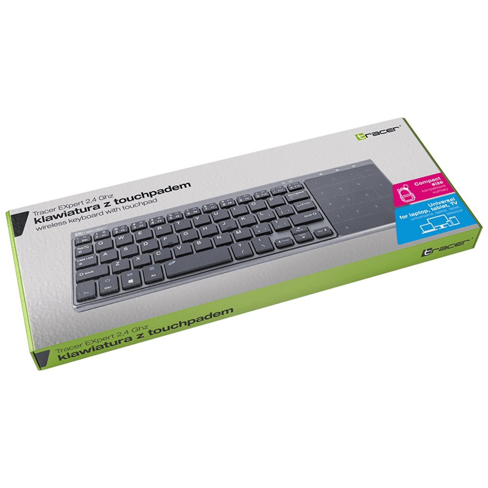 Tracer Tastatura sa touchpad-om, bežična - EXPERT RF 2,4 GHZ slika 2