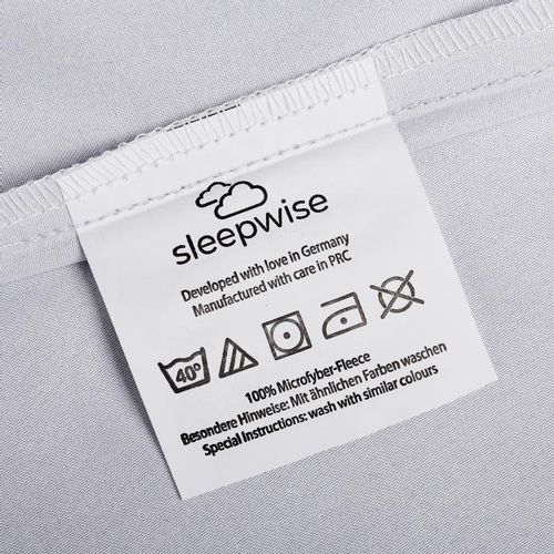 Sleepwise Soft Wonder-Edition elastična plahta za krevet, Tamno Sivo slika 3