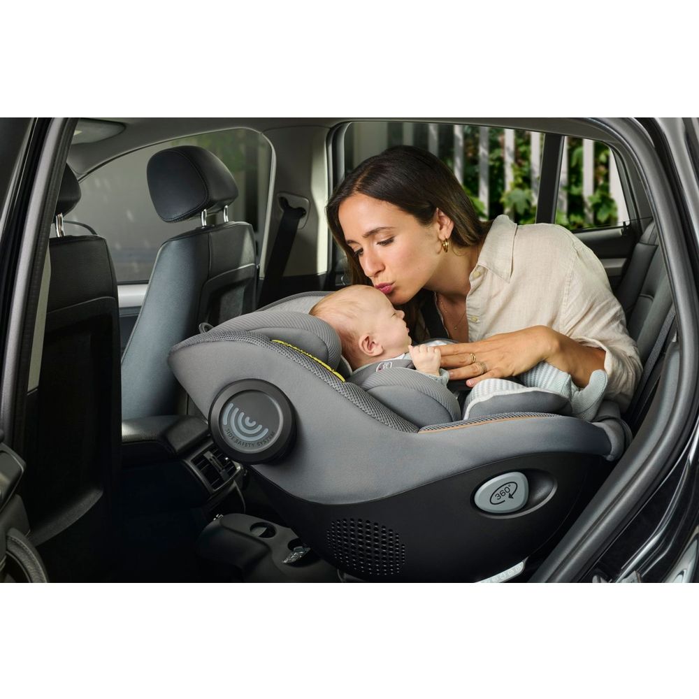 Chicco Rotirajuća autosjedalica Seat105 i-Size 360° (40-105cm) Isofix, Posh Black slika 11
