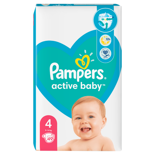 Pampers Active-Baby Value Pack slika 3