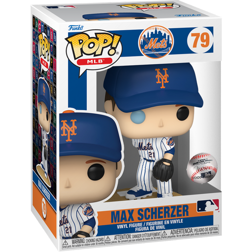 Funko Pop MLB: Mets - Max Scherzer (Home Jersey) slika 1