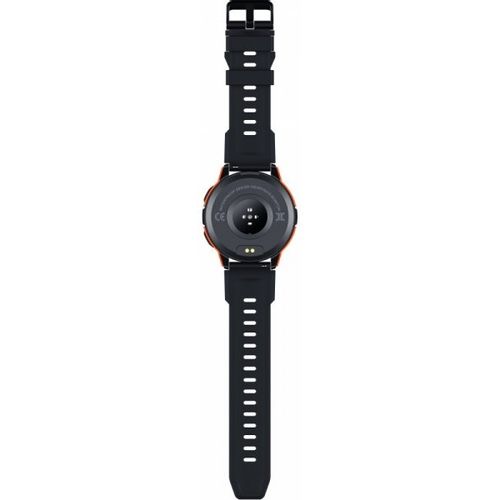 Oukitel BT10 Smart Watch Sport Rugged 410mAh/Heart rate/SpO2/Accelerometer/crno narandzasti slika 2