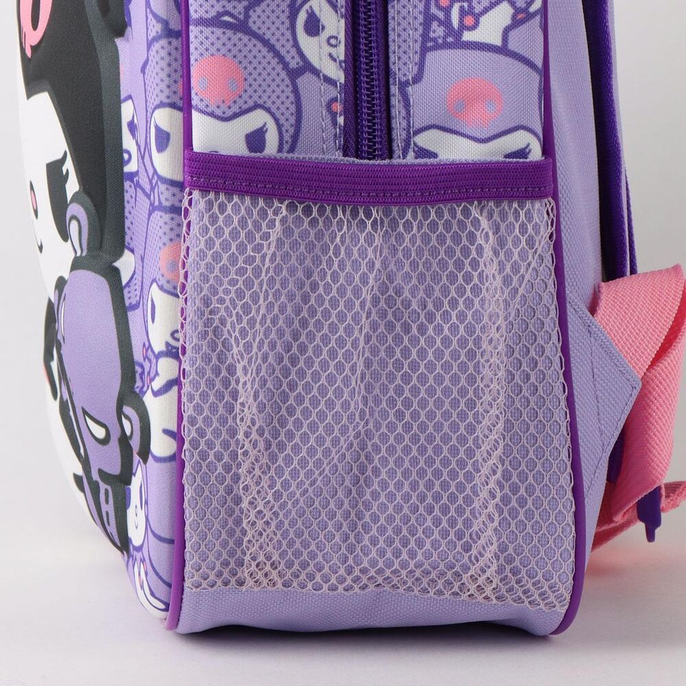 Mochila 3D Kuromi Hello Kitty 30 cm slika 8