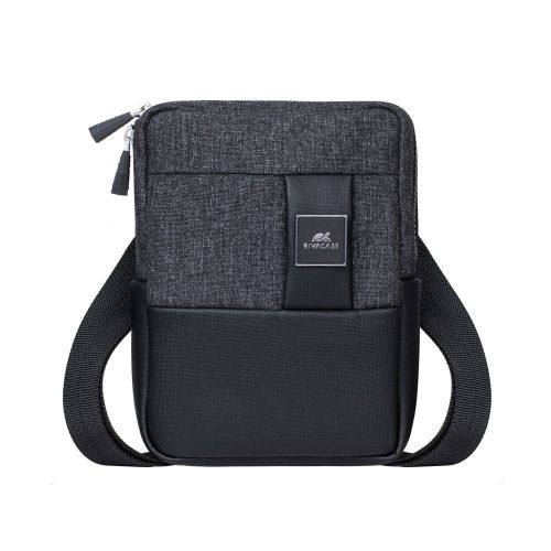 Torba za tablet RivaCase 8" Lantau 8810 Black Melange Crossbody slika 1