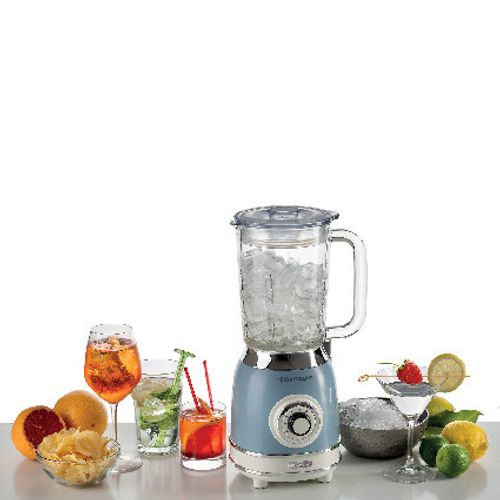 Ariete vintage blender stakleni 583 plavi slika 2