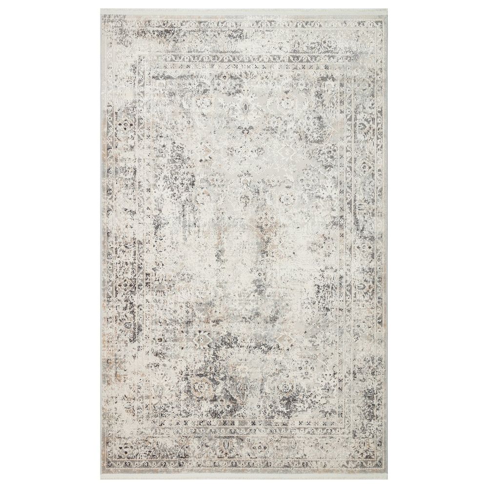 Lgs 03 - Tepih u krem srebrnoj boji (80 x 150 cm) slika 2