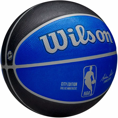 Wilson nba team city edition dallas mavericks out ball wz4024207xb slika 3