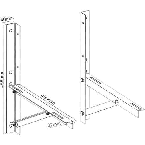 Superior Nosač klima uređaja, univerzalni, 80 kg - Air Fix slika 3