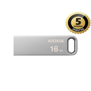 Memorija USB Kioxia-Toshiba Biwako USB 3.2, 100MBs, metal, 16GB U366